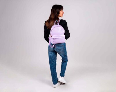 Foto 8 | Mochila de Dama Backpack Gorett Lila Triski Mediana