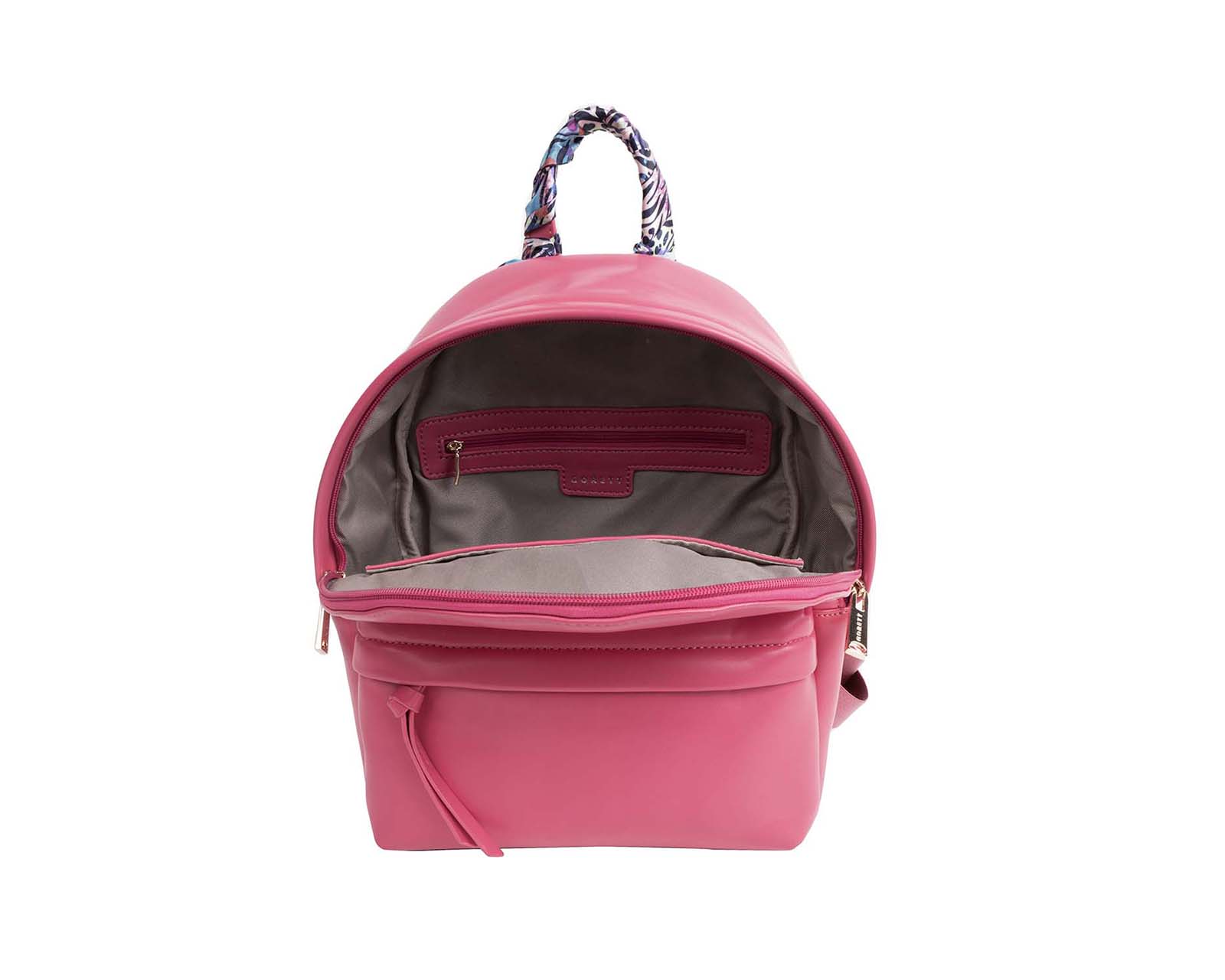 Foto 8 pulgar | Mochila de Dama Backpack Gorett Rosa Triski Mediana