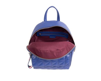 Foto 7 | Mochila de Dama Backpack Gorett Azul Loren Mediana