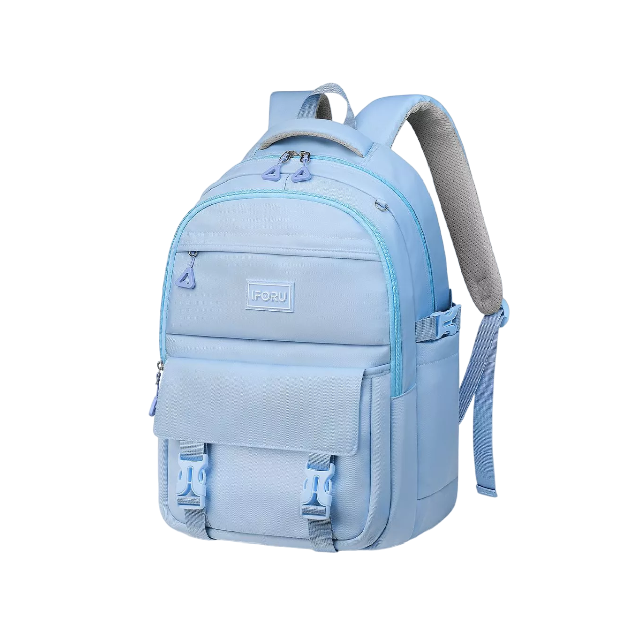 Mochila Escolar Iforu 30l Azul Cielo