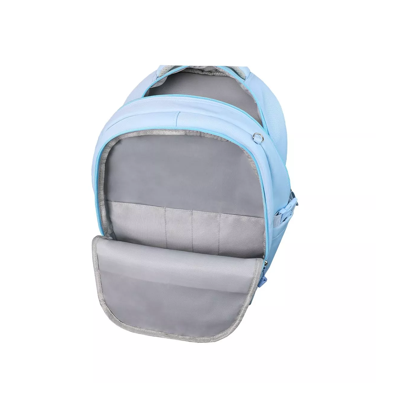 Foto 5 pulgar | Mochila Escolar Antirrobo Mochila Diseño Liso 30 l Azul Cielo