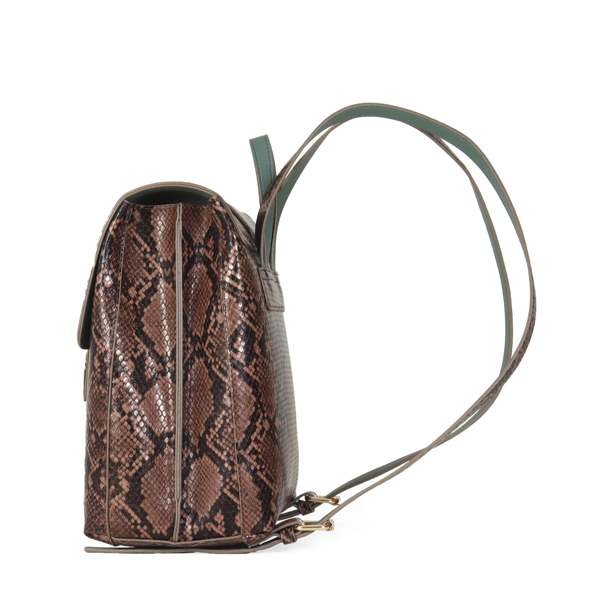 Foto 4 pulgar | Mochila Look Animal Skin Color Café Cloe