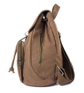 Foto 5 | Mochila Escolar Antirrobo Para Mujer, Marrón