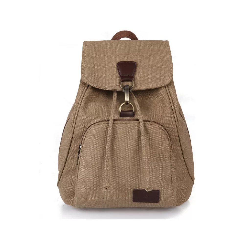 Foto 4 | Mochila Escolar Antirrobo Para Mujer, Caqui