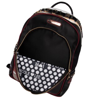 Foto 4 | Mochila Nicole Lee con Bolsa Extra Lady In Black