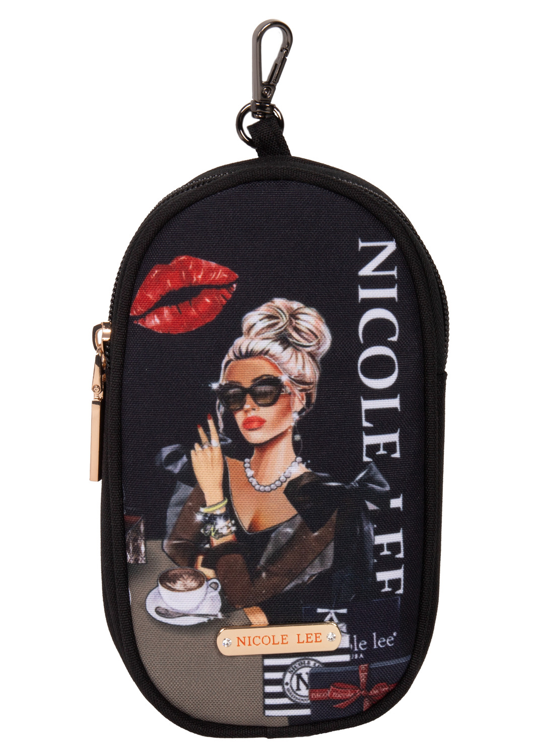 Foto 3 pulgar | Mochila Nicole Lee con Bolsa Extra Lady In Black