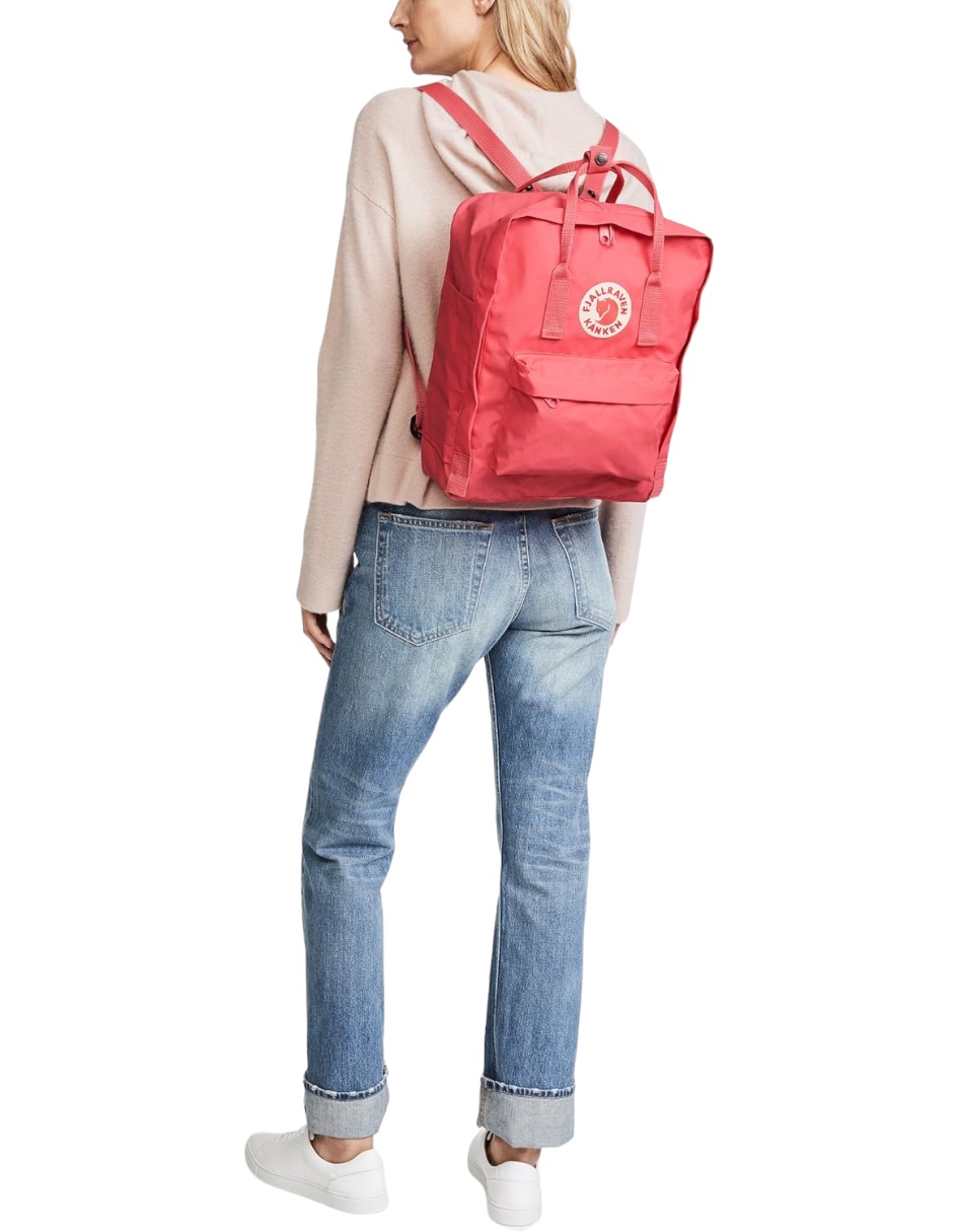 Foto 5 pulgar | Mochila Escolar Fjallraven Kanken Impermeable Beach Roja