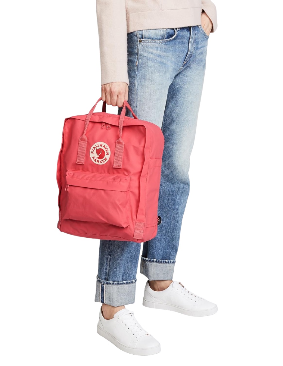Foto 6 pulgar | Mochila Escolar Fjallraven Kanken Impermeable Beach Roja