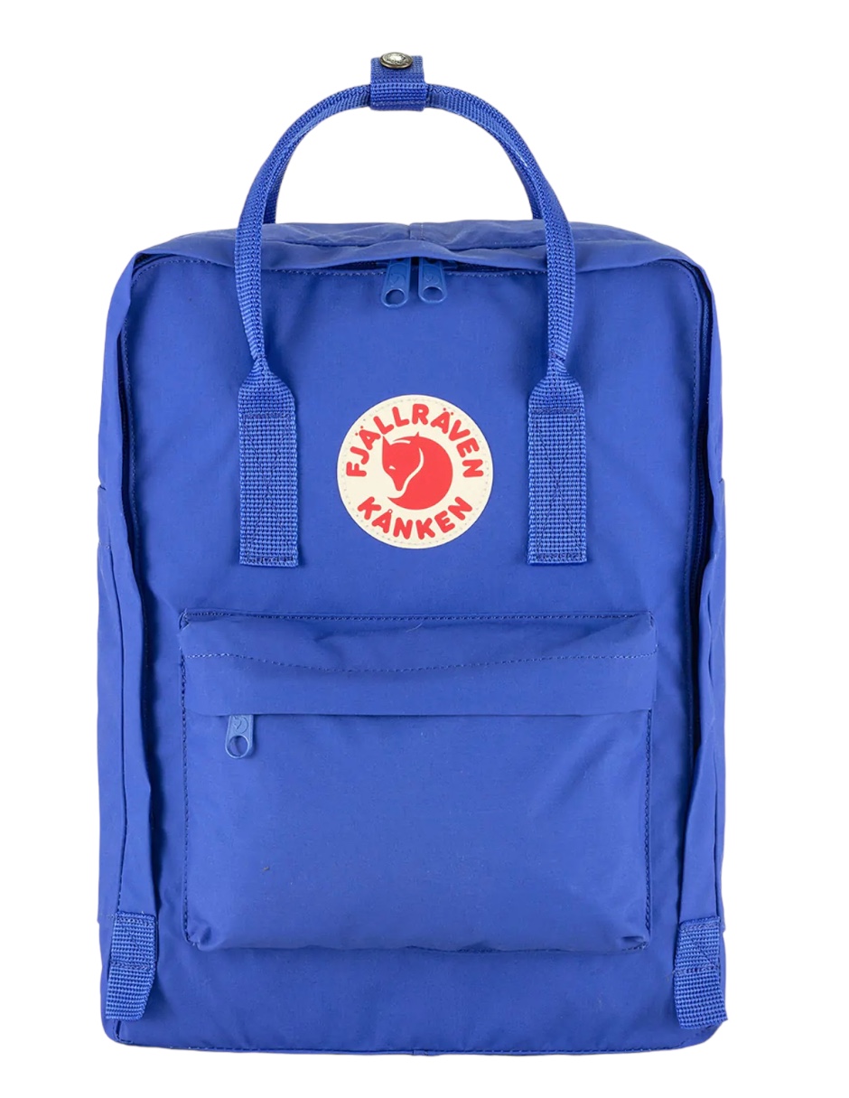 Foto 2 pulgar | Mochila Escolar Fjallraven Kanken Impermeable Azul