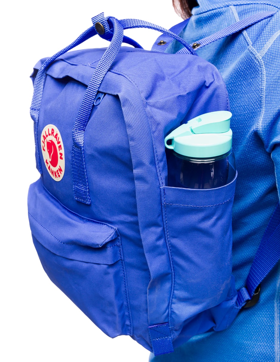 Foto 7 pulgar | Mochila Escolar Fjallraven Kanken Impermeable Azul