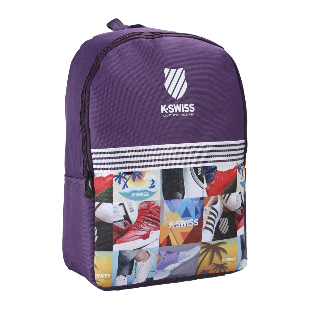 Foto 3 pulgar | Mochila K-Swiss Kalifornia Morada