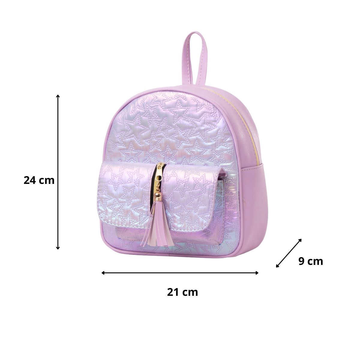 Foto 3 | Mochila De Niña Fana Zana Color Lila Juvenil