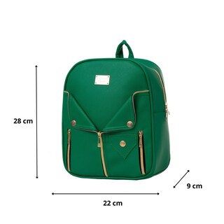 Foto 3 | Mochila De Mujer Fana Narumi Color Verde Preciosa