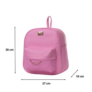 Foto 3 | Mochila De Mujer Fana Navel Color Rosa Original