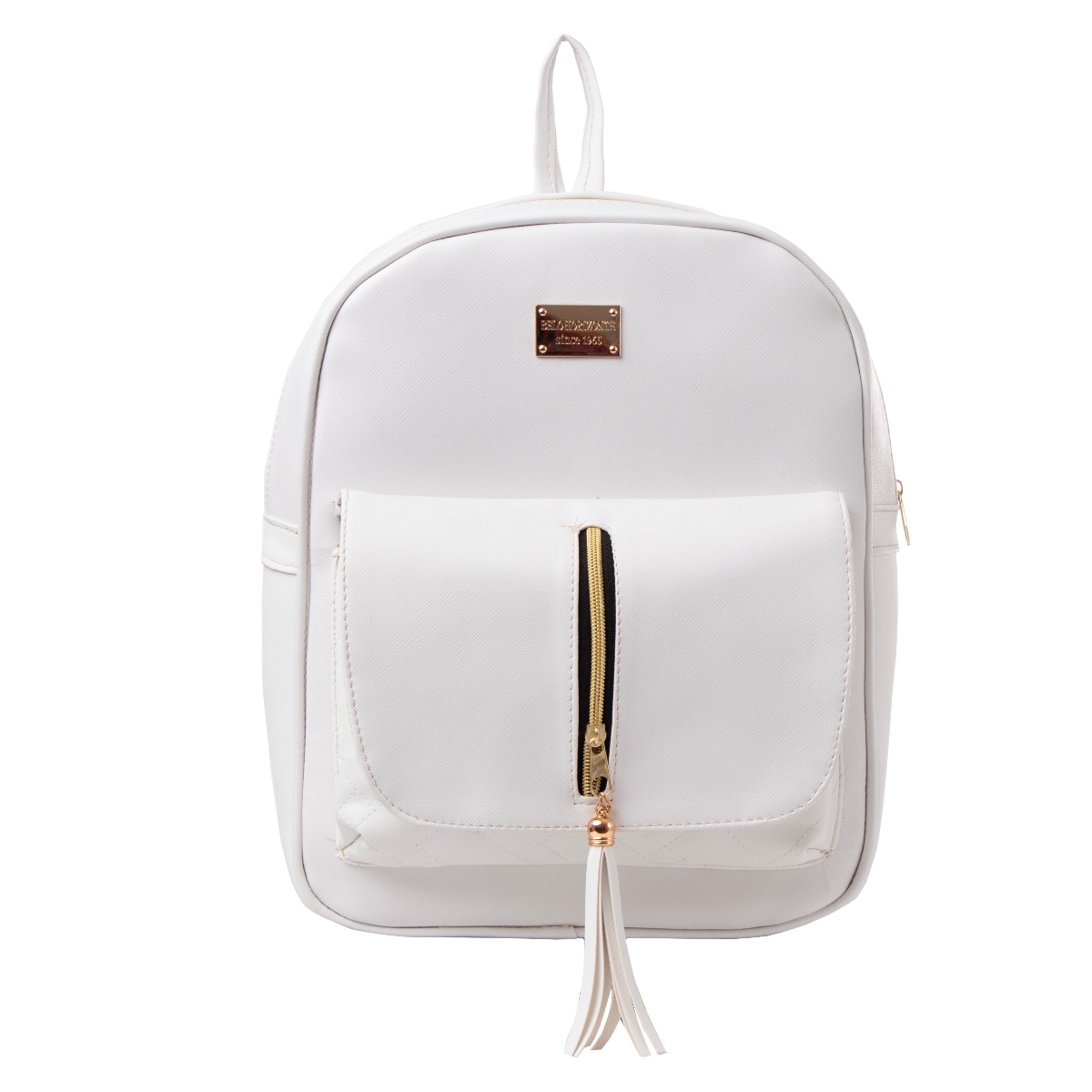 Mochila De Mujer Fana Nadira Color Blanco Linda