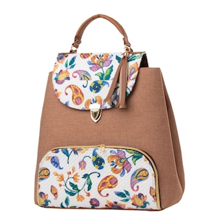 Foto 2 | Mochila Yute Para Mujer Fana Ozara Color Camel Lúcela