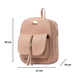 Foto 3 | Mochila Para Mujer Fana Nadira Color Maquillaje Hermosa