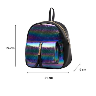 Foto 3 | Mochila De Niña Fana Zana Color Negro Reforzada