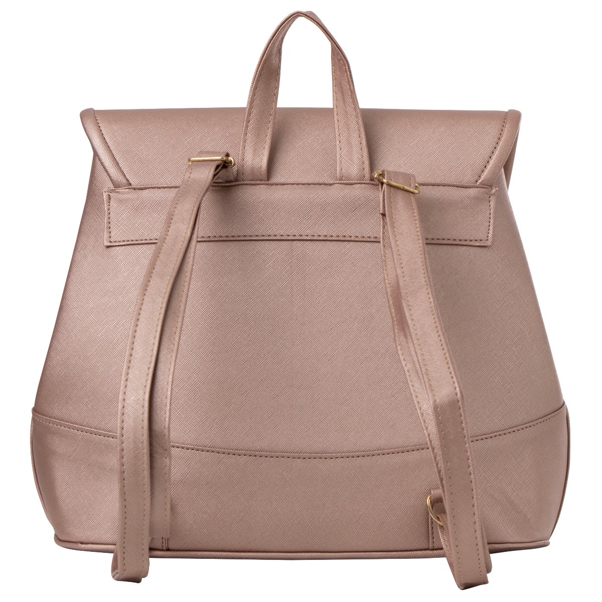 Foto 5 pulgar | Mochila De Mujer Fana Nakia Color Oro Rosado Premium