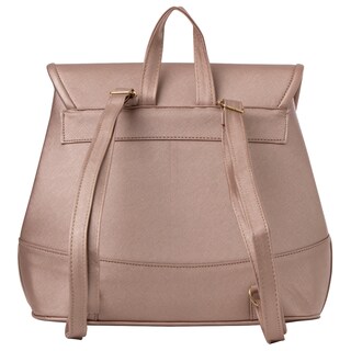 Foto 4 | Mochila De Mujer Fana Nakia Color Oro Rosado Premium
