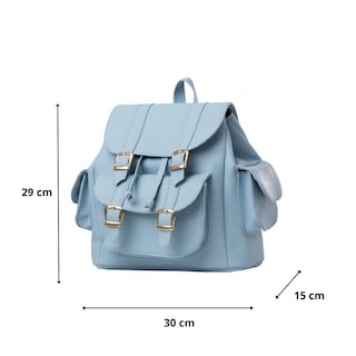Foto 3 | Mochila Para Mujer Fana Nubia Color Azul Cielo Especial