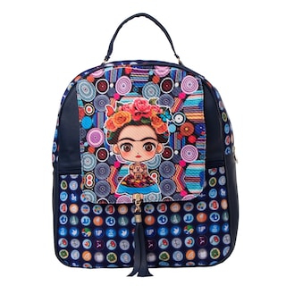 Foto 1 | Mochila Yute De Mujer Fana Selma Color Marino Bonita