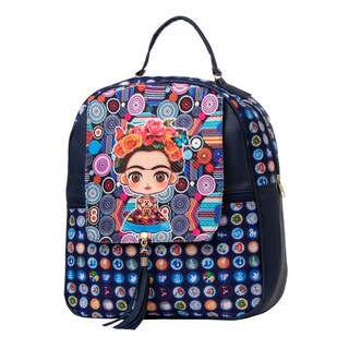 Foto 2 | Mochila Yute De Mujer Fana Selma Color Marino Bonita