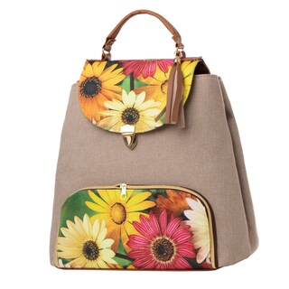 Foto 2 | Mochila Yute Para Mujer Fana Ozara Color Paja Reforzada