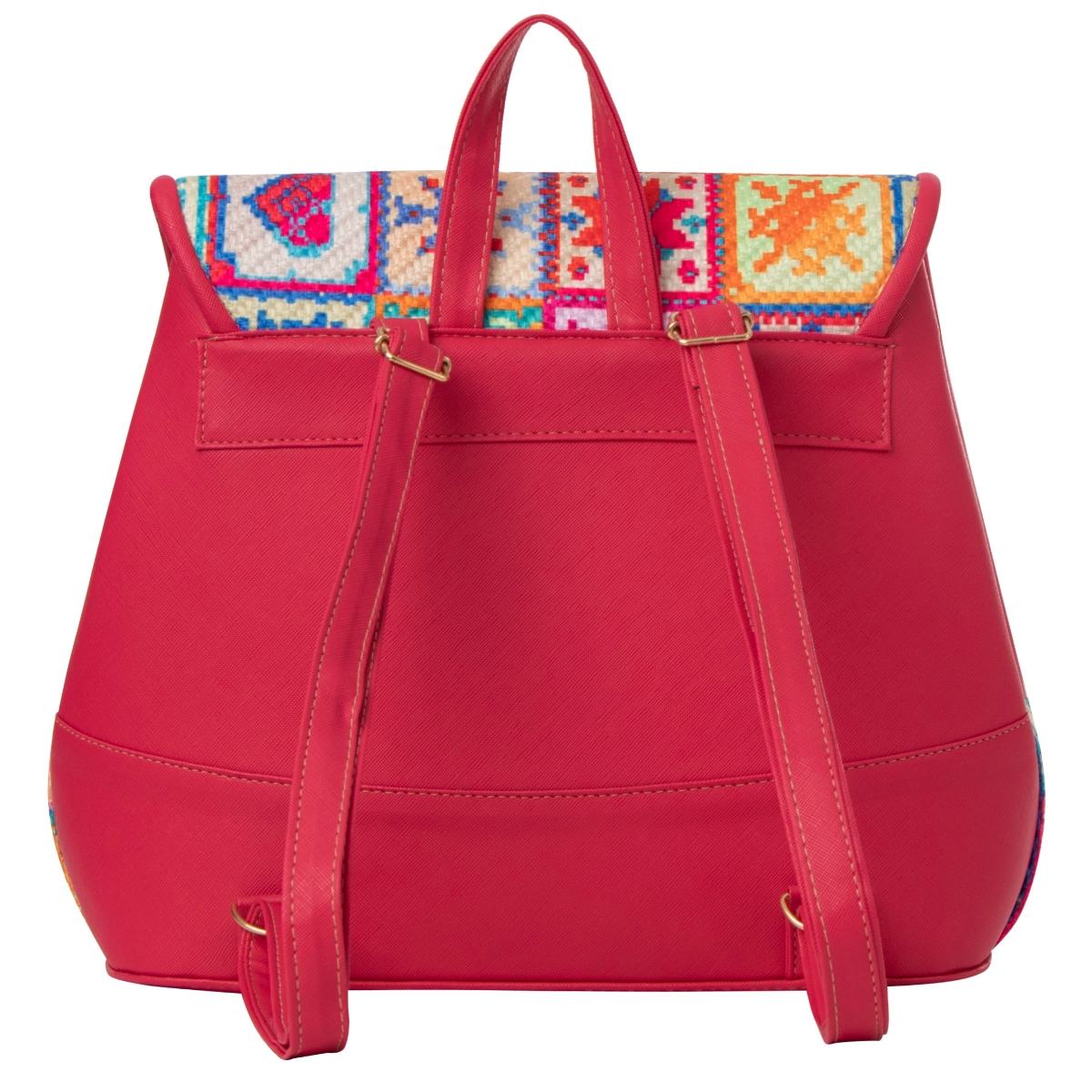 Foto 4 | Mochila Yute Para Mujer Fana Saril Color Fiusha Juvenil