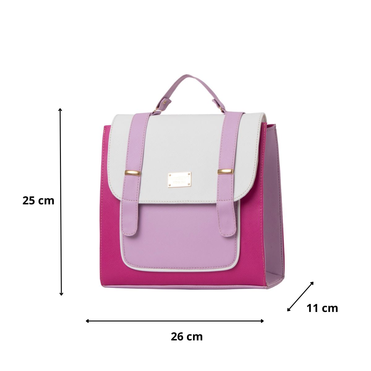 Foto 4 pulgar | Mochila Para Mujer Fana Noa Color Buganvilia Sensacional