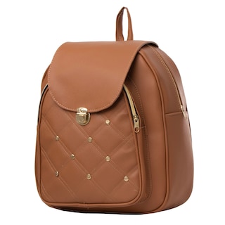 Foto 2 | Mochila De Mujer Fana Nela Color Camel Reforzada