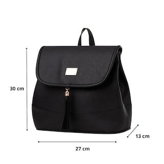 Foto 3 | Mochila De Mujer Fana Nakia Color Negro Se Única