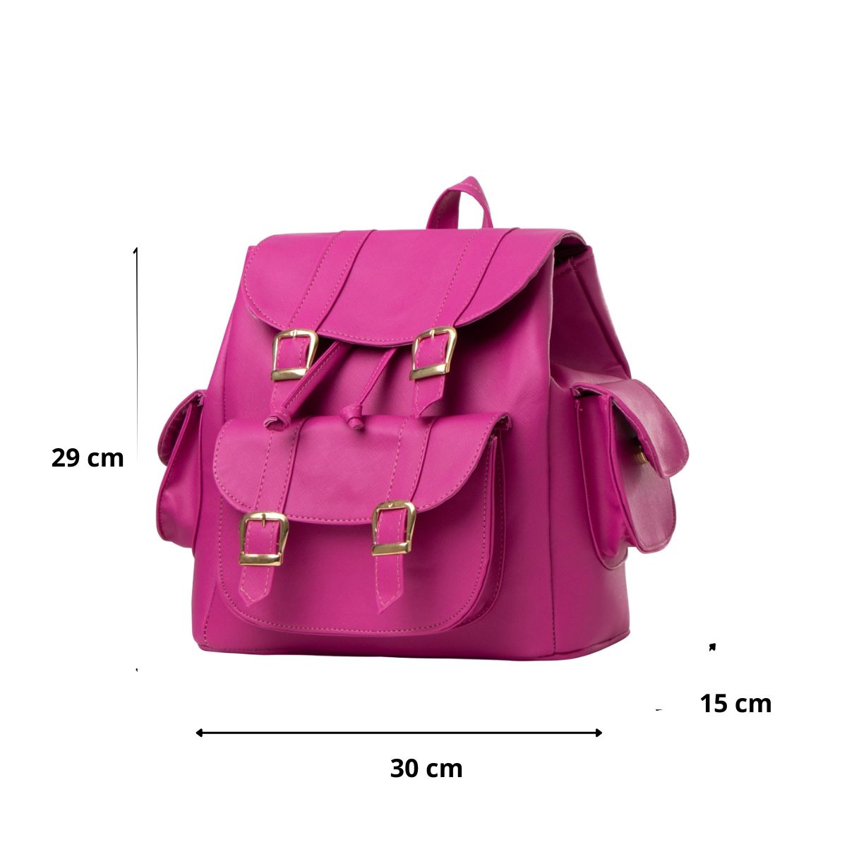 Foto 4 pulgar | Mochila Para Mujer Fana Nubia Color Buganvilia Original