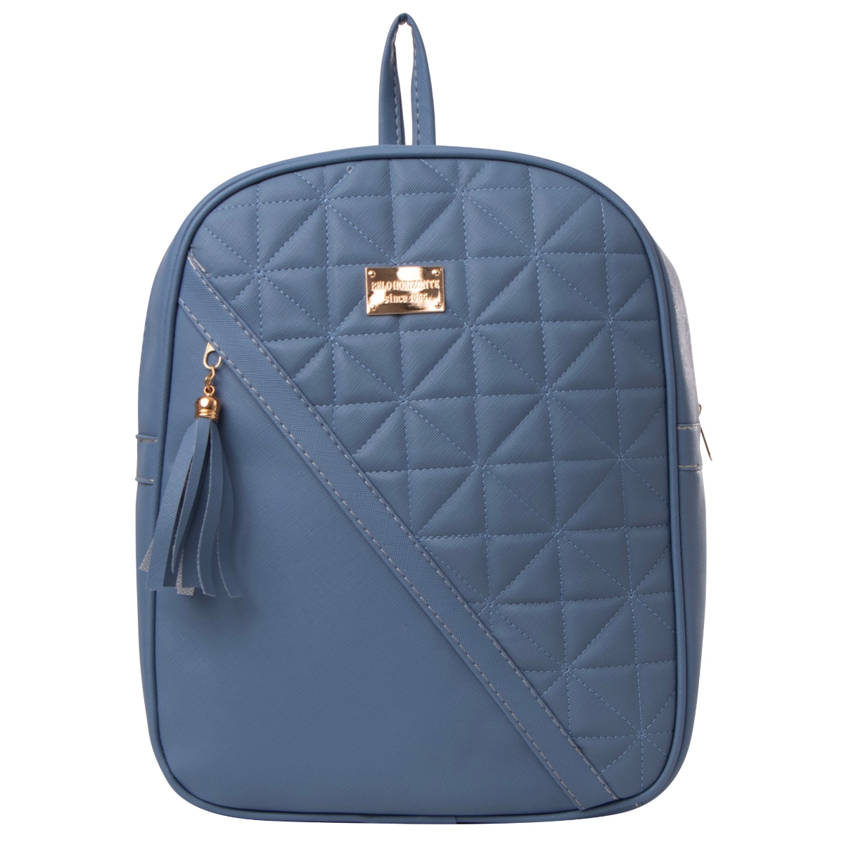 Mochila Para Mujer Fana Oba Color Azul Con Asas