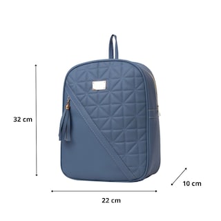 Foto 3 | Mochila Para Mujer Fana Oba Color Azul Con Asas