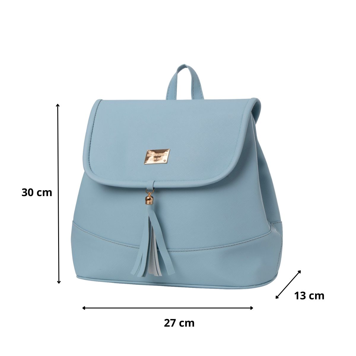 Foto 3 | Mochila Para Mujer Fana Nakia Color Azul Cielo Fashions