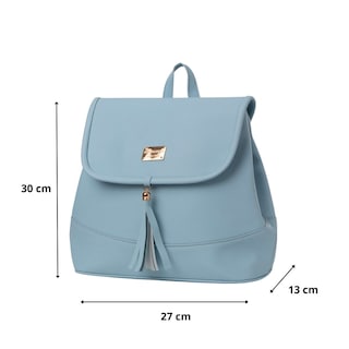 Foto 3 | Mochila Para Mujer Fana Nakia Color Azul Cielo Fashions