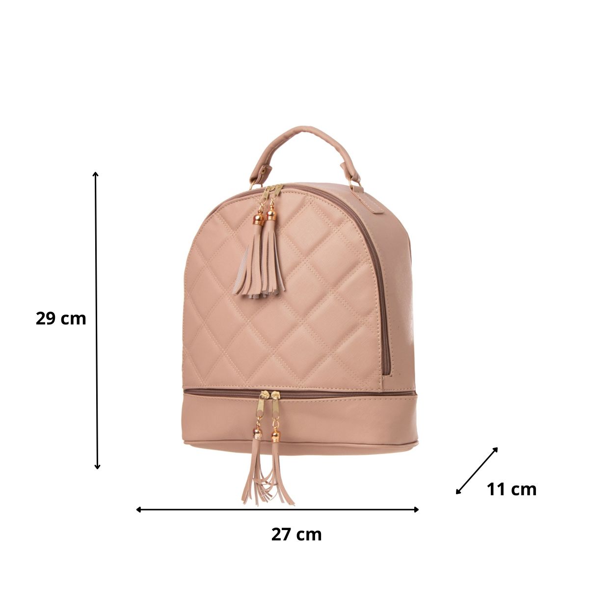 Foto 4 pulgar | Mochila Para Mujer Fana Nataly Color Maquillaje Premium