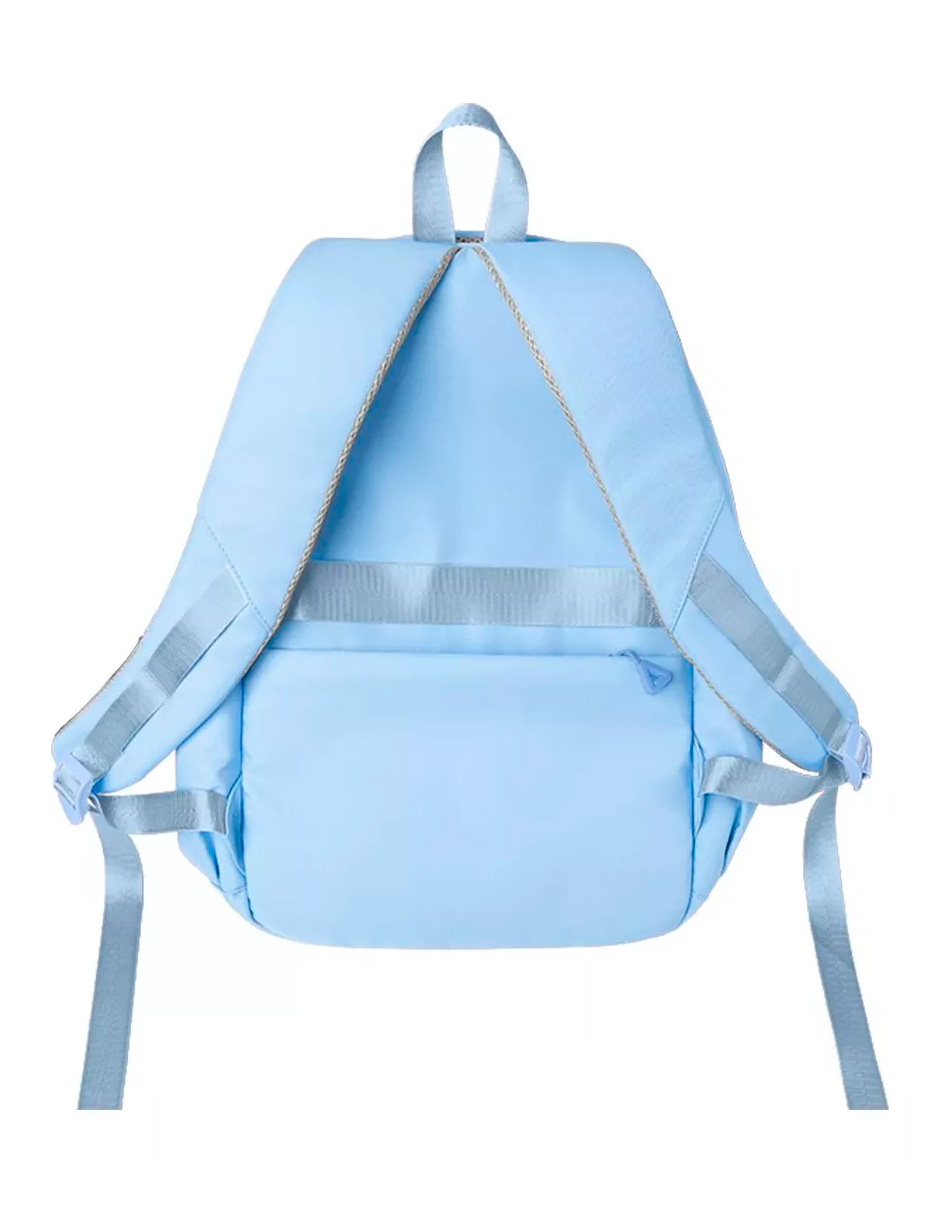 Foto 5 | Mochila Escolar Petukita Box Kawaii Antirrobo Azul Cielo