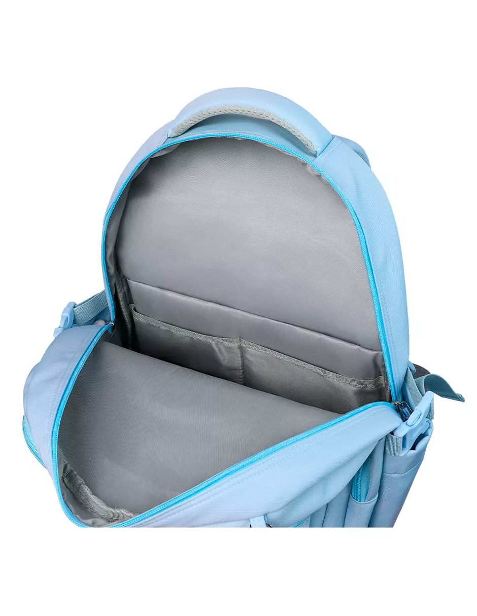 Foto 7 | Mochila Escolar Petukita Box Kawaii Antirrobo Azul Cielo