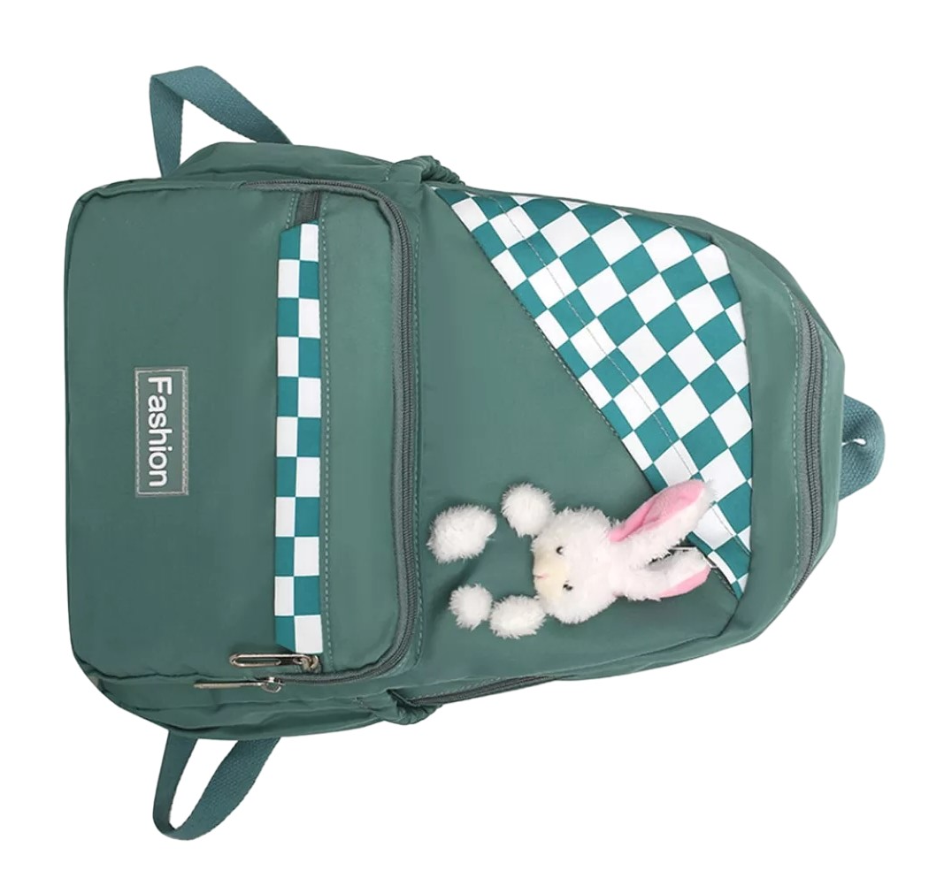 Foto 4 pulgar | Mochila Fashion Impermeable Verde