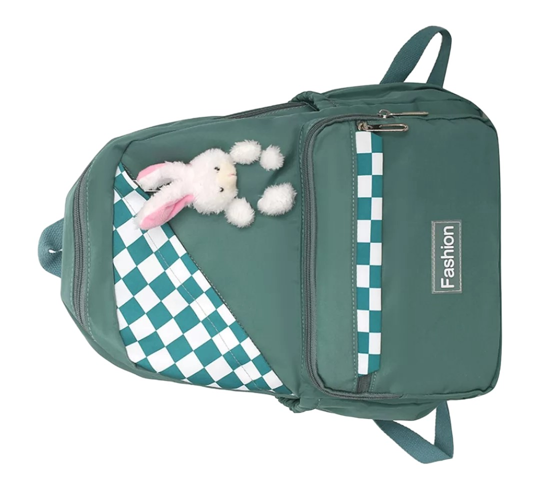 Foto 5 pulgar | Mochila Fashion Impermeable Verde