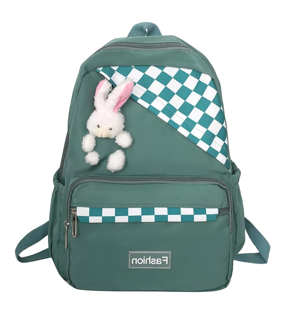 Foto 6 pulgar | Mochila Fashion Impermeable Verde