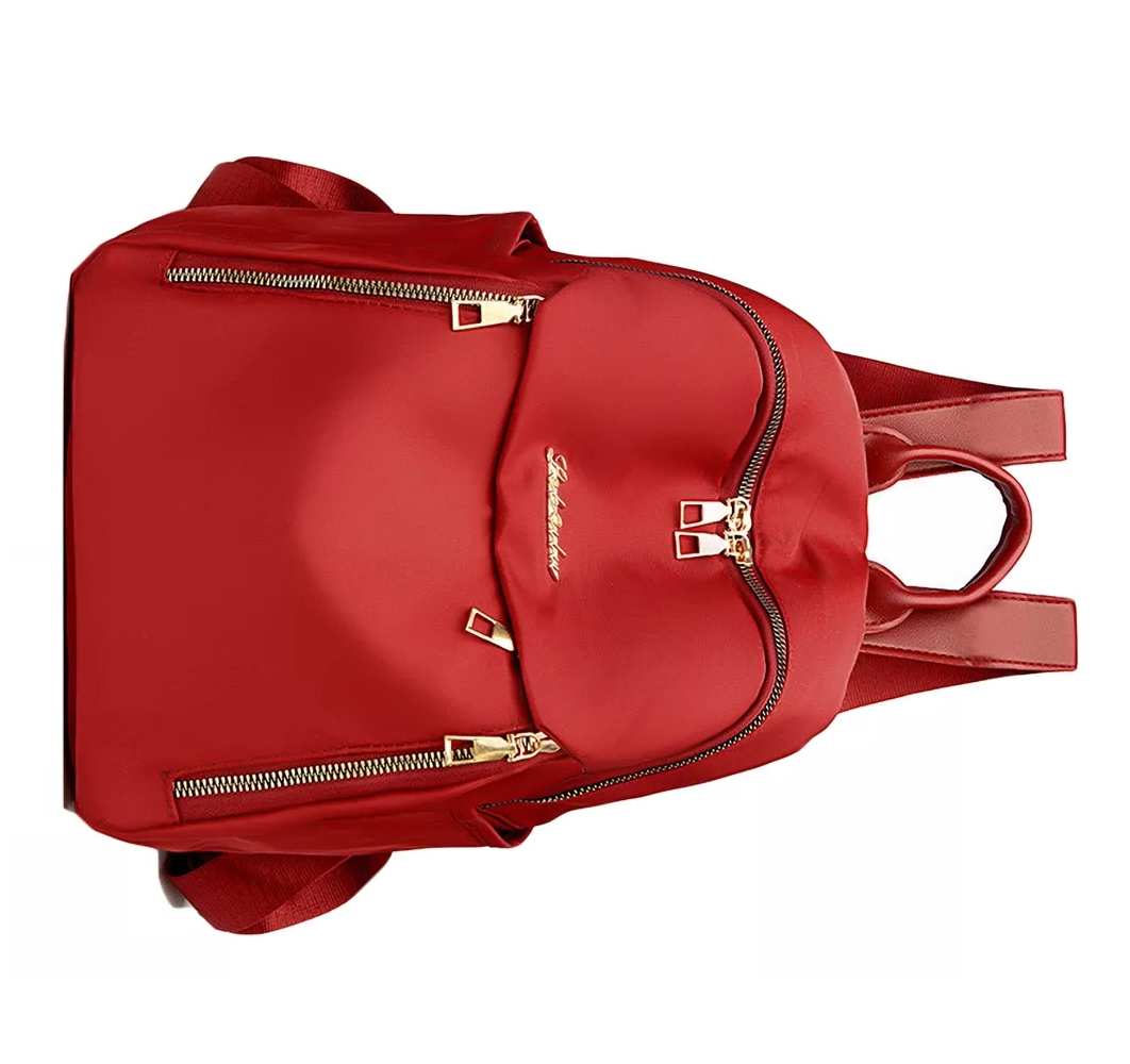 Foto 3 | Mochila Belug Impermeable Roja para Mujer