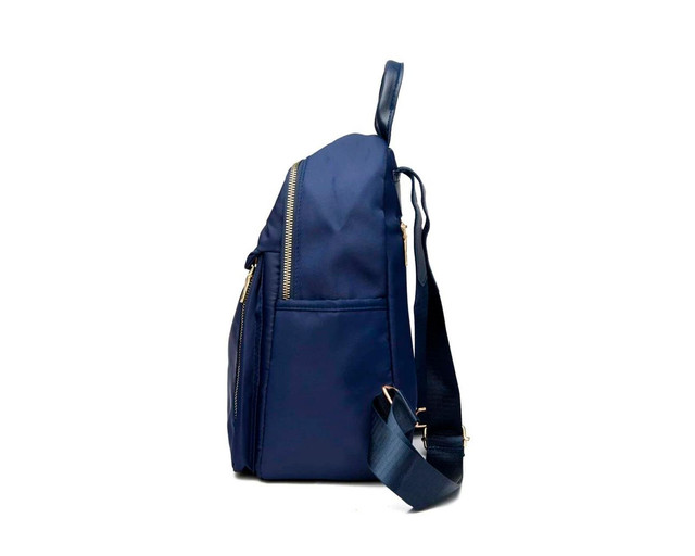 Foto 3 pulgar | Mochila Mujer Moda Oxford Azul