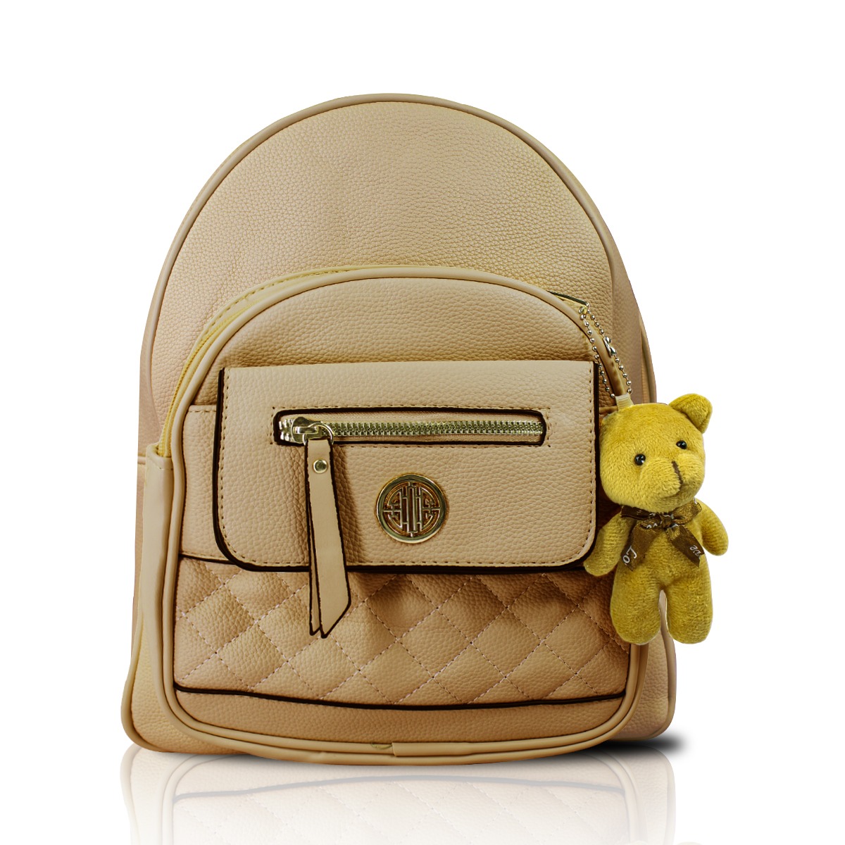 Foto 2 pulgar | Mochila Playbox Beige