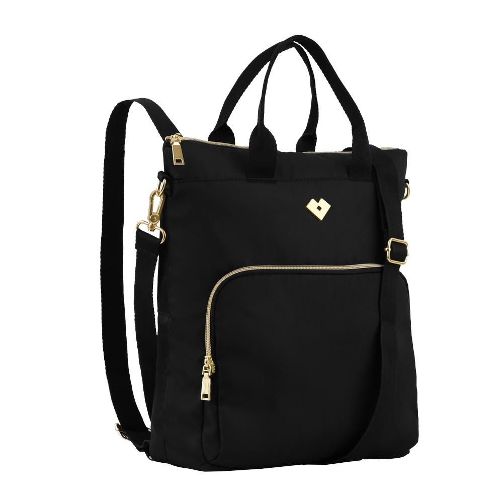 Mochila Luckyly Negra para Mujer