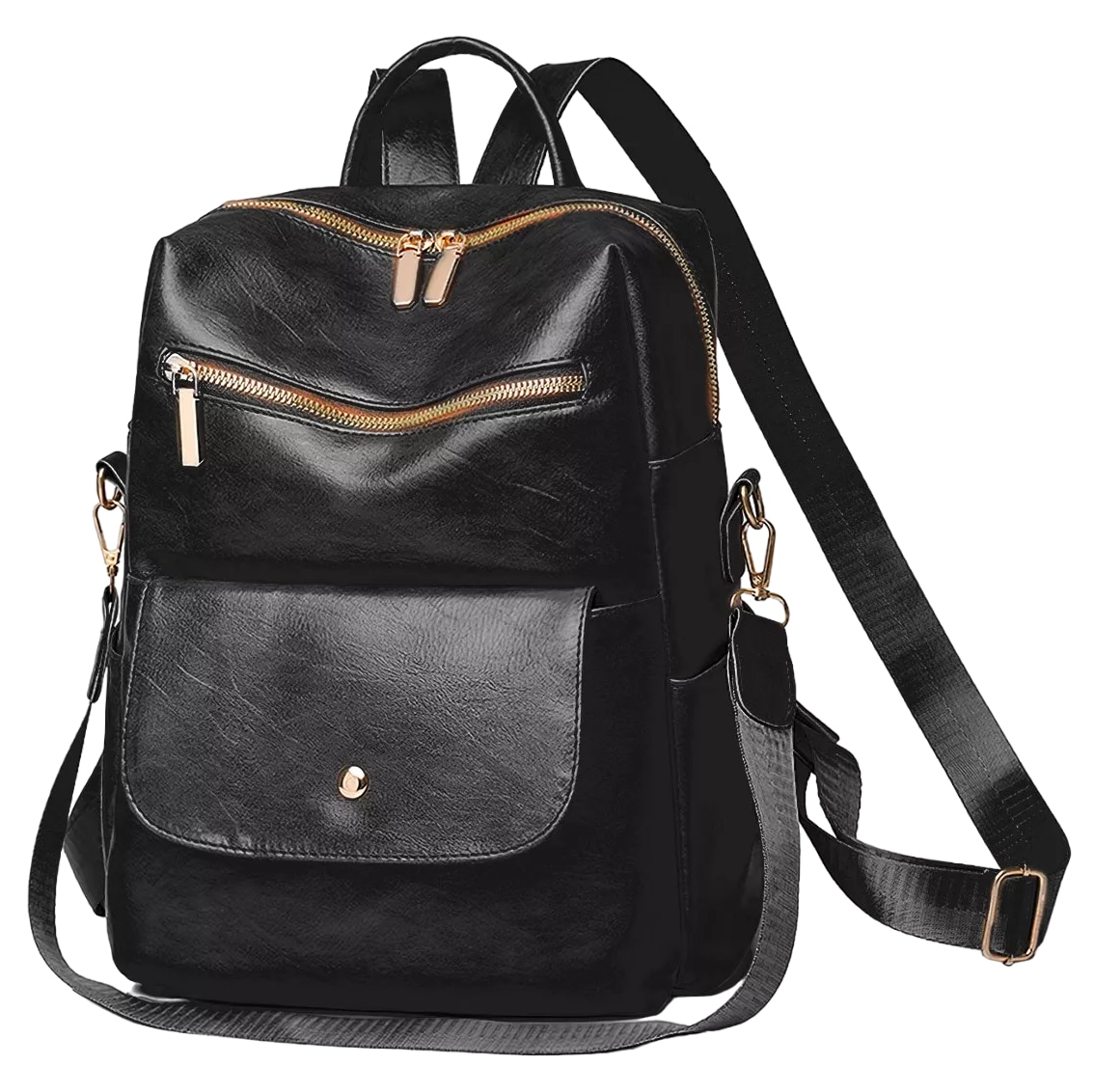 Mochila para Mujer Belug  Casual con Impermeable Negro $599