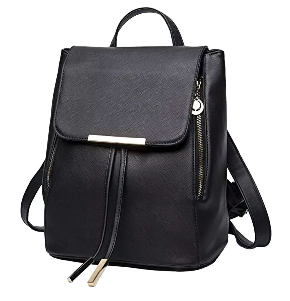 Mochila de Mujer Belug  Casual color Negro