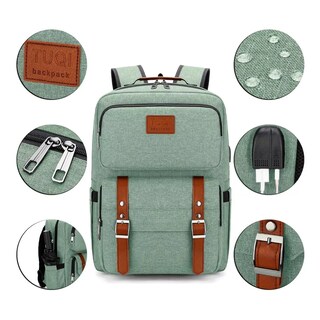 Foto 2 | Mochila Belug Antirrobo Verde
